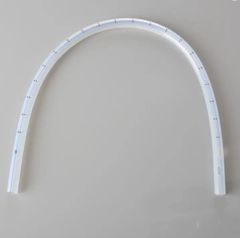 Silicone Flexible Hose Silicone Drainage Tube for Sludge Drainage Low Profile Medical Silicone Stomach Tube