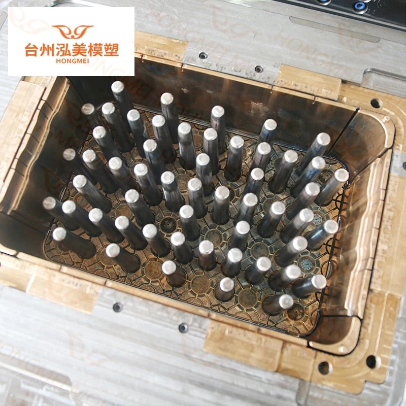Hongmei Mould of Beer Box Mould Crate Basket Mould Logistics Box Mold Plastic Turnover Box Mould Plastic Pallet Mould Supplier
