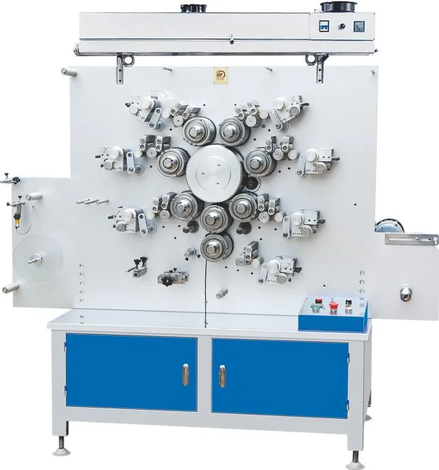 Fast Speed 6 Colors Rotary Printing Machine for Tape