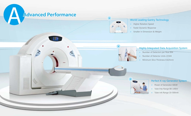 Equipamento de raio-X de MRI de bom desempenho/scanner de MRI/médico