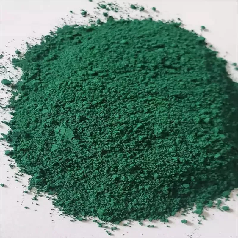 Revestimiento verde de ftalocianina P. B 79 para la pintura de cuero de plástico de tinta