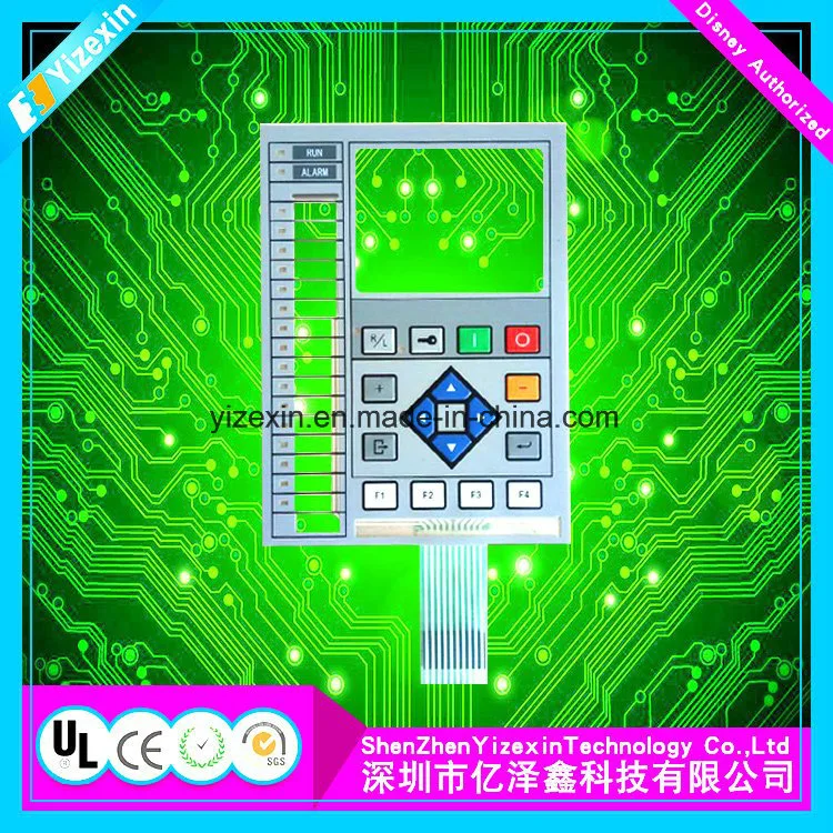 Teclado táctil de la placa de cubierta metálica de forma inalámbrica con una cola el conector