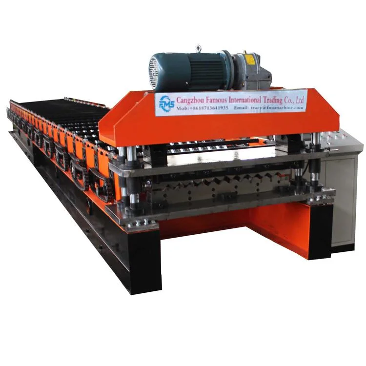 Hydraulic Aluminum Corrugated Metal Sheet Plate Rolling Machine