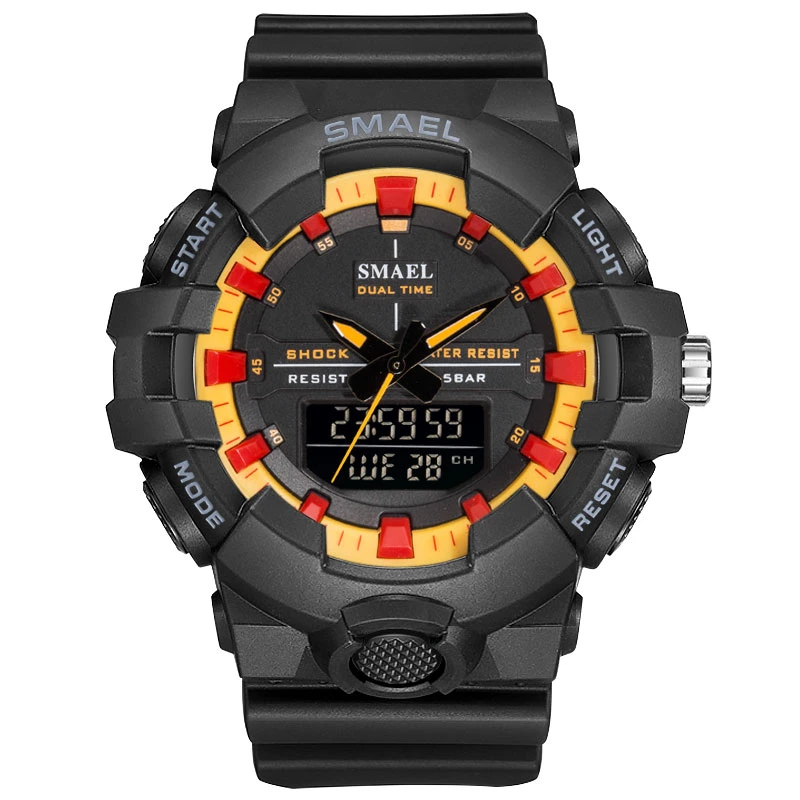 Watches Men Wrist Watch Wrist Quality Swiss Watch Plastic Watch Digital Watch Analog Watch