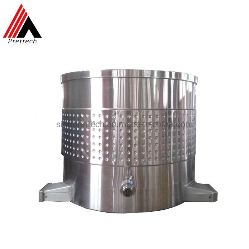 Stainless Steel Industrial Wine Fermentation Tank Equipment with Reinforced Forklift Channel