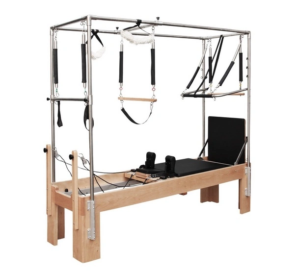 Nanjian Home Use Foldable Wood Pilates المصلح بيلاتس ماشين Njh1