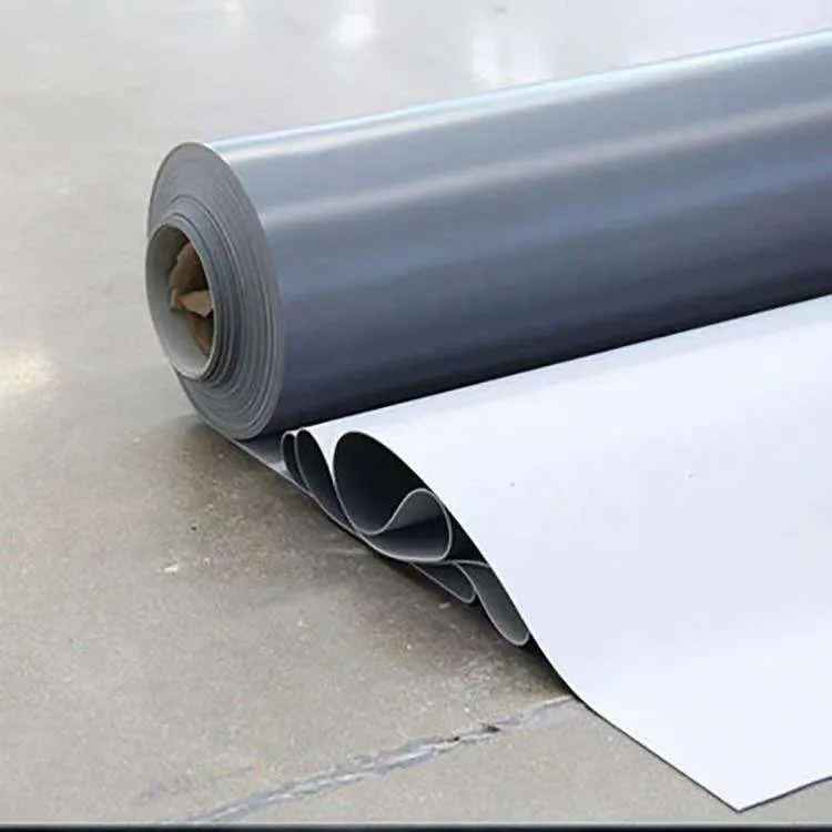 High Density PVC Waterproof Membrane Roof PVC Membrane Fiber Material