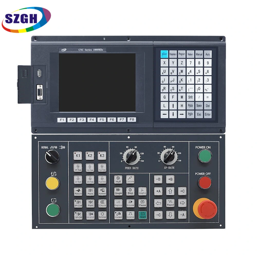 PLC Computer Control Supported 3 Axis CNC Controller Szgh CNC Milling Control System for PLC+Atc+Macro Milling Machine