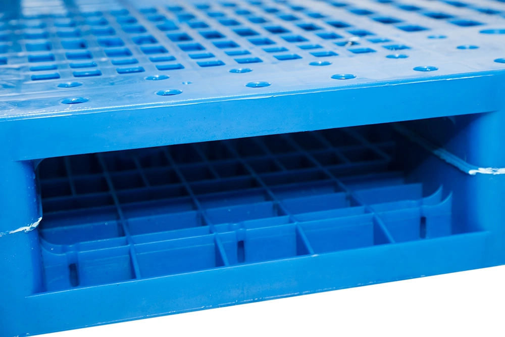 Double Sides Heavy Duty Euro Reversible and Stackable Plastic Pallet Price for Customization