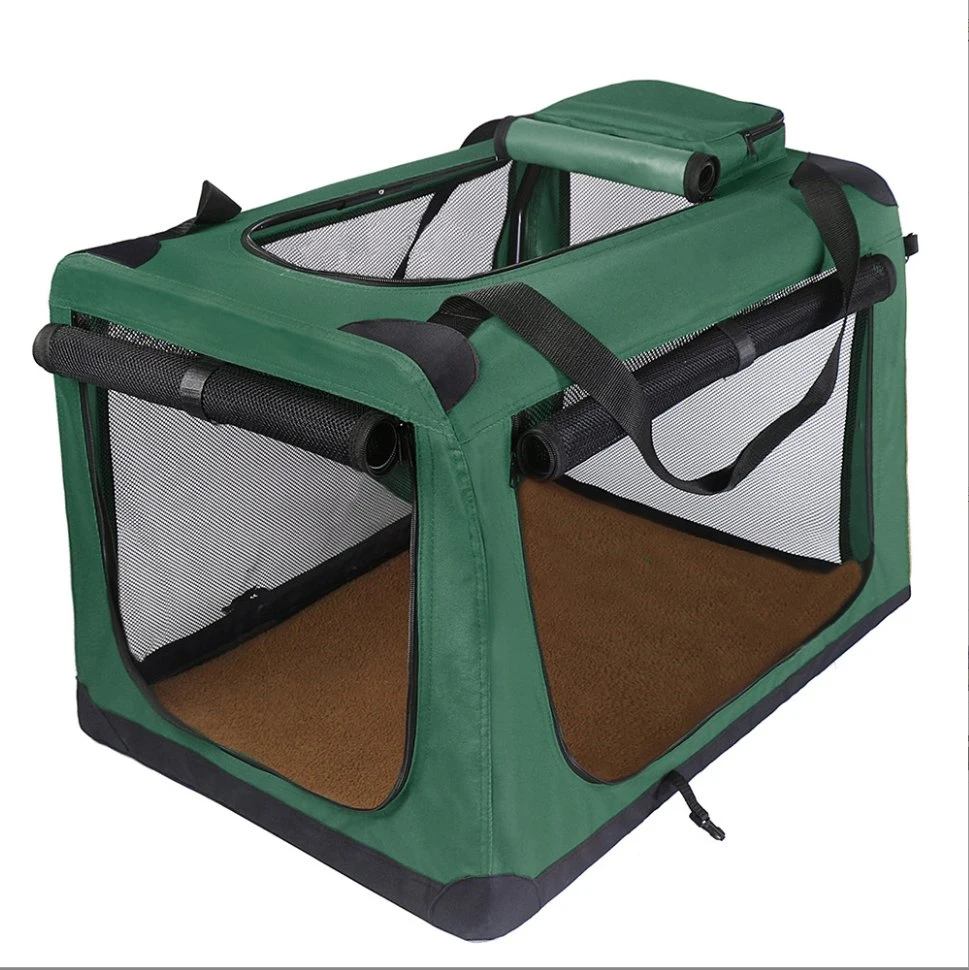 Custom Luxury Collapsible Dog Cage Interior y exterior Casa de mascotas