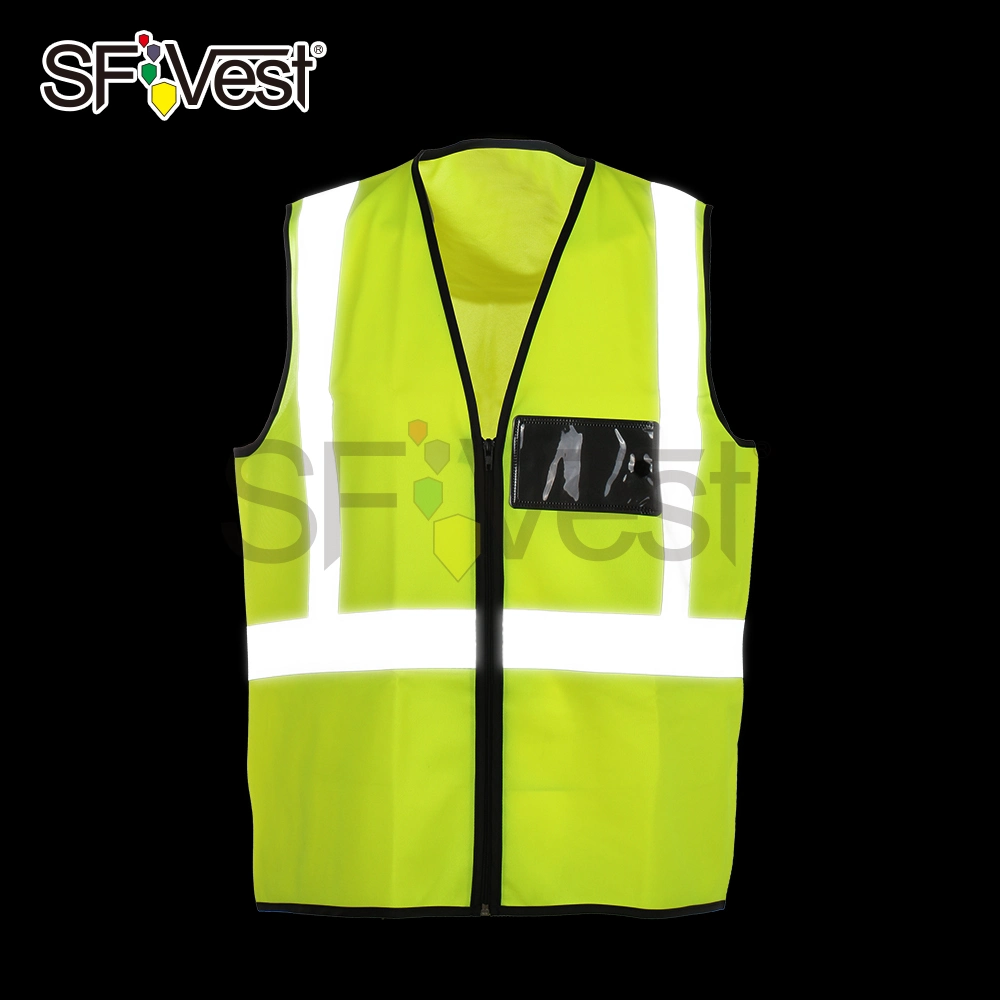 Safety Equipments for Construction Site Hi Visibility Reflective Vest Africa Airport Traffic Roadway Warning Security Vests PPE