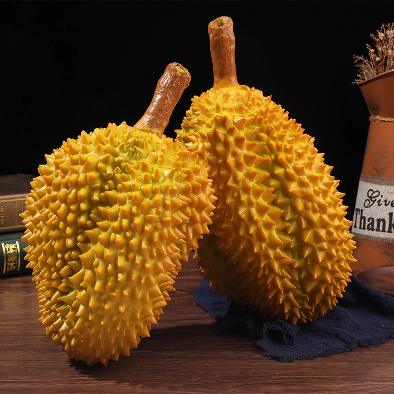 Simulación plástico Durian Photo Props Inicio decoración artificial Frutas ornamentos