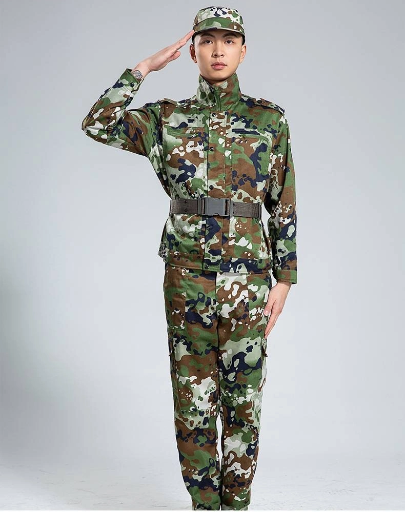 Mayorista de alta calidad de impresión personalizada de caza deportiva uniforme de combate táctico del brazo de camuflaje y la Fuerza de Defensa de color verde uniforme Acu Uniforme Militar del Ejército de combate