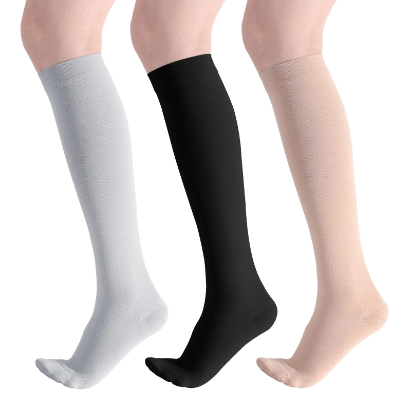 Sinocare Compression Nurse Socks Breathable Quality Long Knee High Running Sports Copper Compression Socks