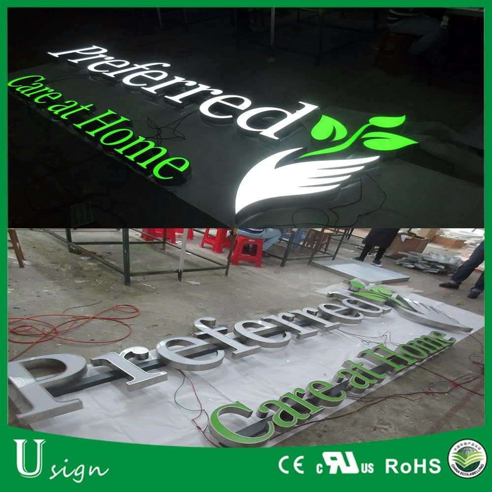 Waterproof Outdoor Advertising 12V LED Acrylic Letters for Logo Sign Board