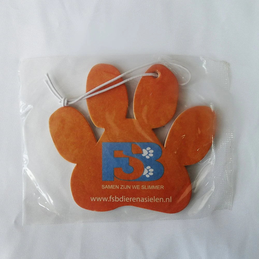 Promotional Custom Paper Hanging Air Freshener for Car