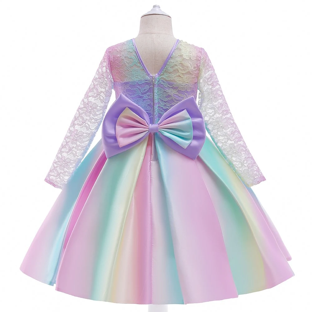 Baby Tragen Puffy Mädchen Party Kleid Ball Kleid Prinzessin Geck Spitze Süß Kleid Heiß