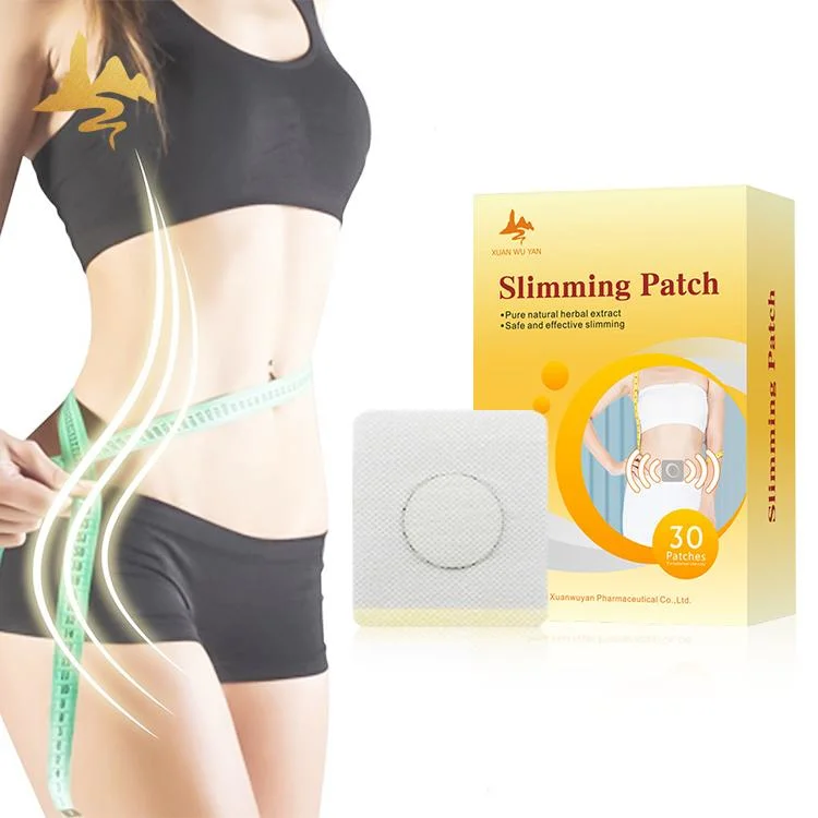 Medical Supply Disposable Herbal Burning Fat Slimming Patch for Female