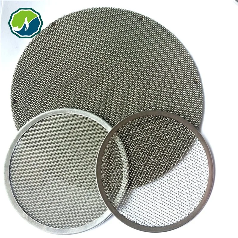 10 20 30 Mesh Stainless Steel Circle Filter Disc