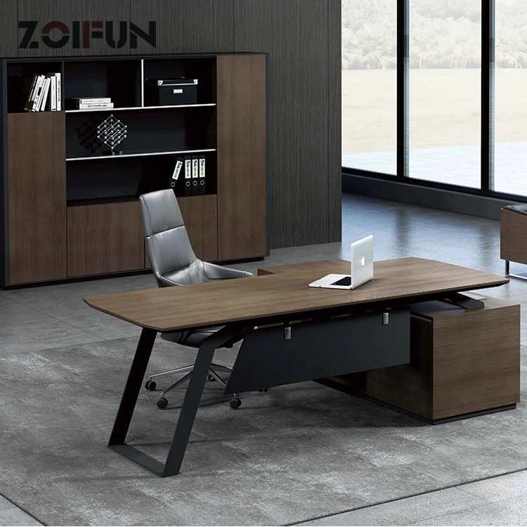 Exclusive Modern Office Executive Desk Luxury Manager Wooden Work Table Furniture