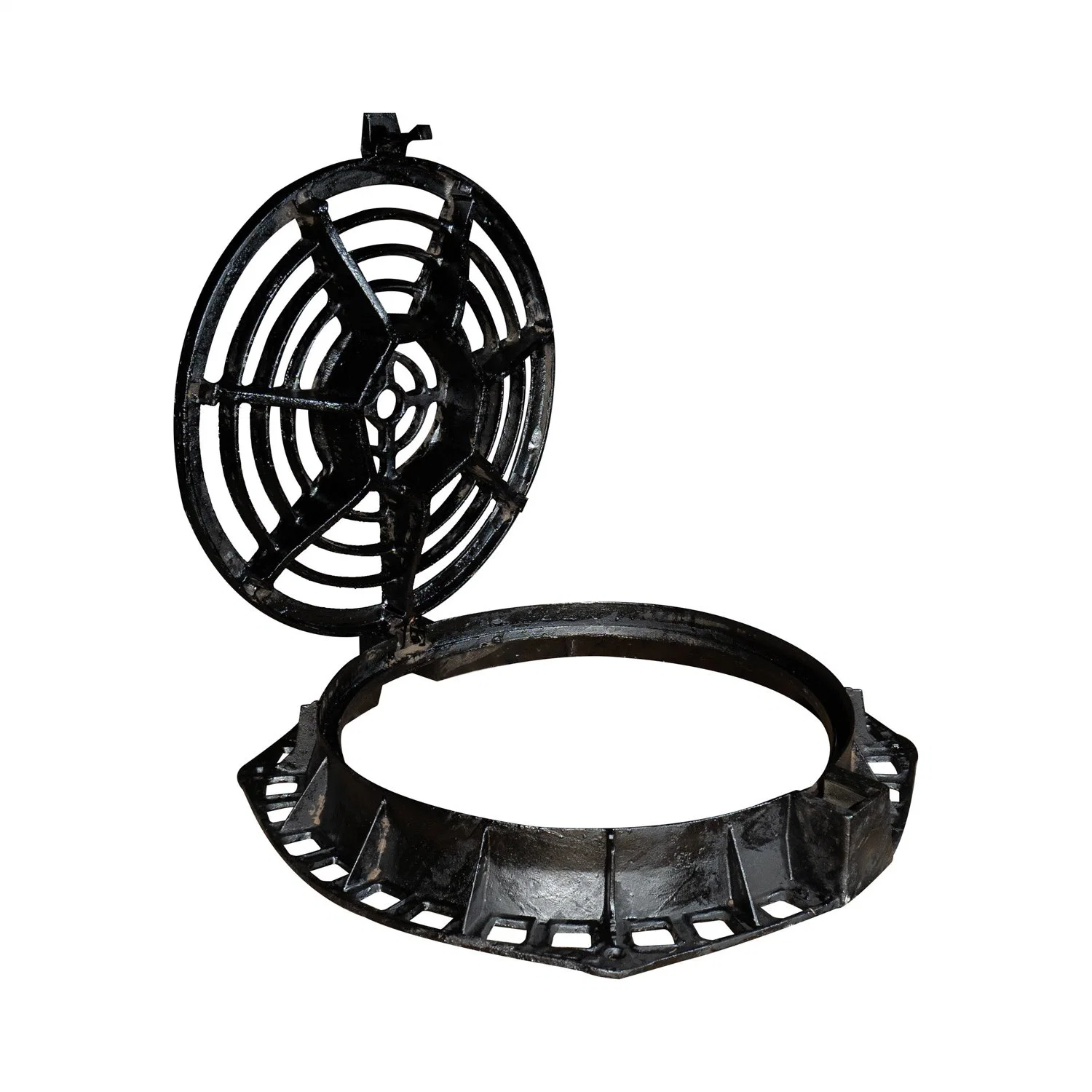 Ductile Cast Iron Round Drain Manhole Cover Firm En124 Manhole Grating