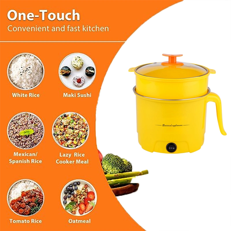 1.5L Braised Soup Food Processor Cooking Pot Duty Food Electric Cooking Pot Food Processor Extract Small Appliance Multi-Purpose Cooker