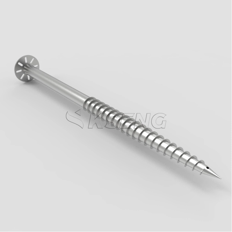 House Ground Screw China Cheap Foundation Ground Screw Anchor in Wooden House Foundation