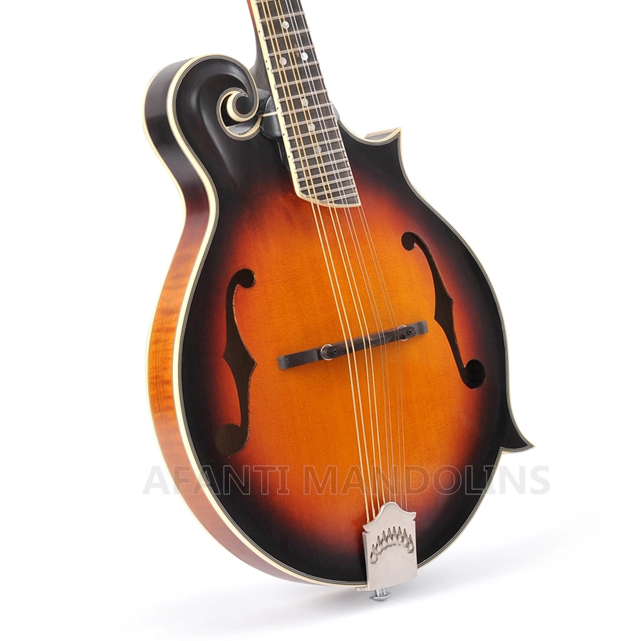 Afanti AA Solid Flamed Maple Sunburst F Mandolin