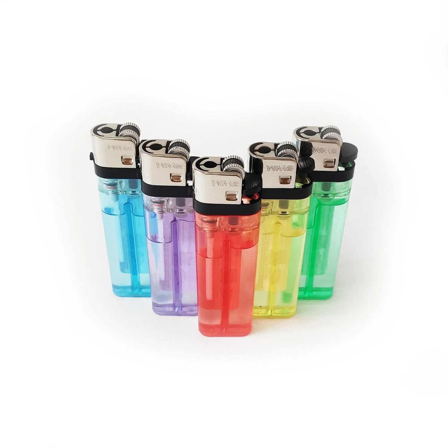 Disposable Transparent Plastic Flint Chinese Cigarette Gas Lighter Fenghe Factory