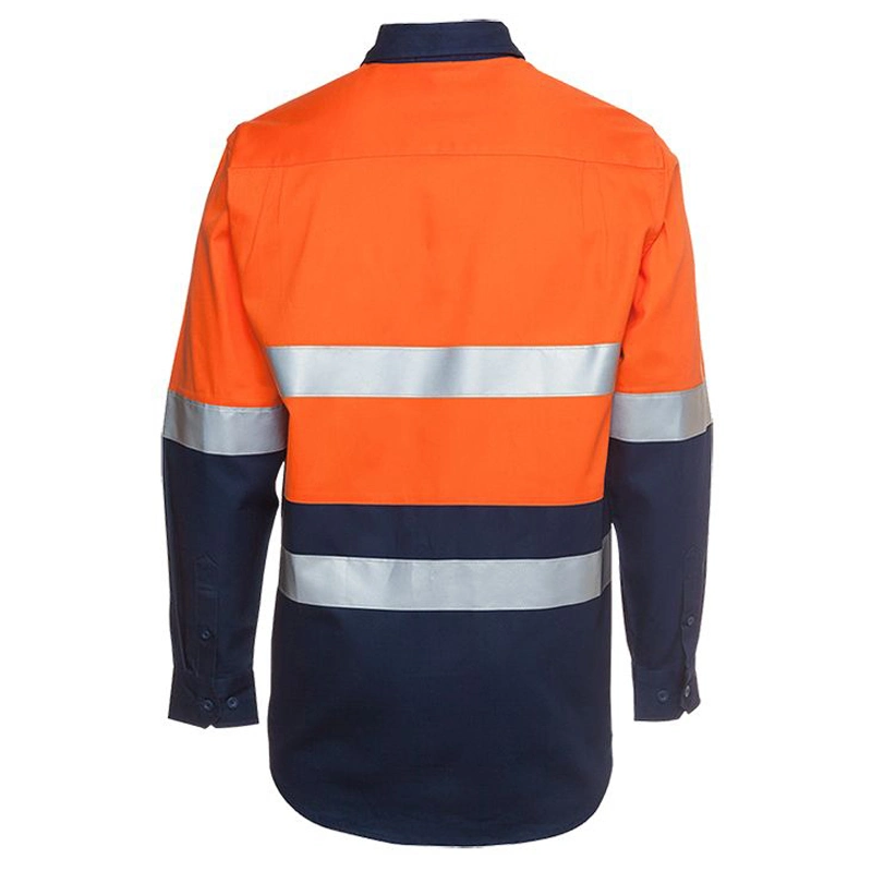 Safety Reflective Men's Workwear Unisex Work Clothes Long Sleeve Factory Uniform Repairman Safety Clothing