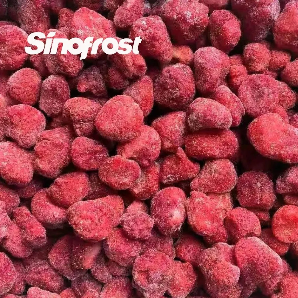 Trusted Frozen Berries Fabricante Bulk IQF fresas brokens variedad de miel Proveedor