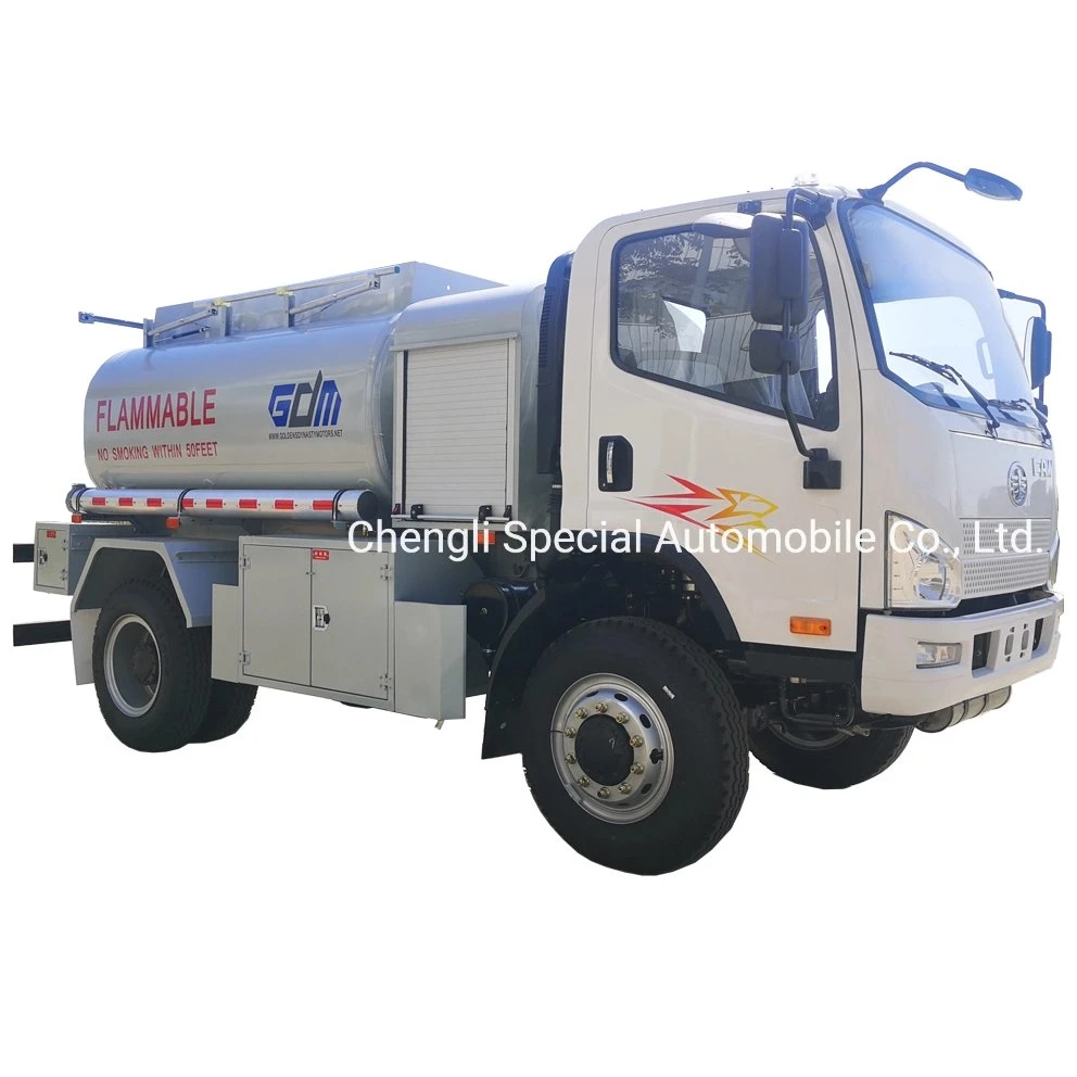 6000liters Oil Tank Truck Dispenser Fuel Diesel Petrol 95 98