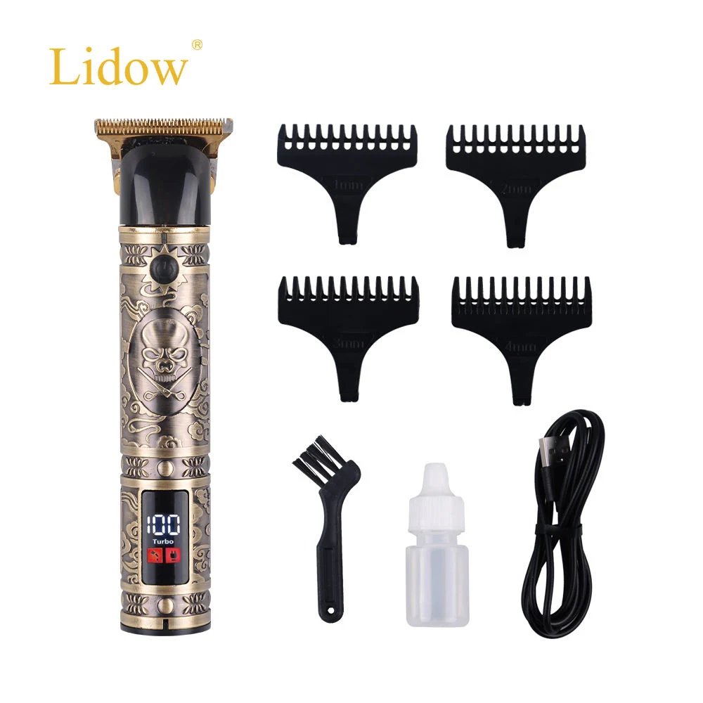 USB Rechargeable T9 Bald Headed Hair Trimmer