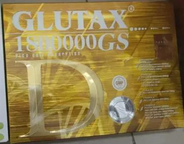 Venta en caliente Italia Marca inyectable Glutax 1800000GS Glutatión inyección o. Goteo para el blanqueamiento de la piel