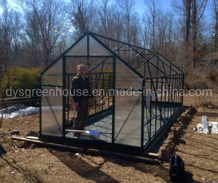 New- Style Aluminium Frame Commercial Greenhouse with a Roof Window (RDGU0824mm-6mm)