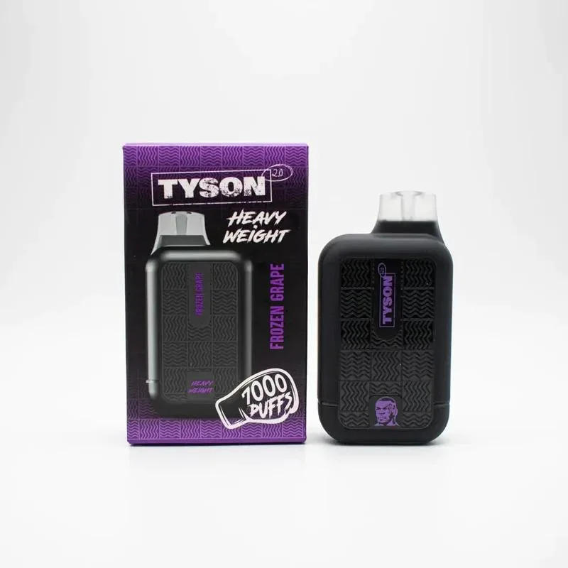 Caneta elétrica Vaporizer 2023 Tyson 2.0 7000 Pupff Atacado descartável Vape