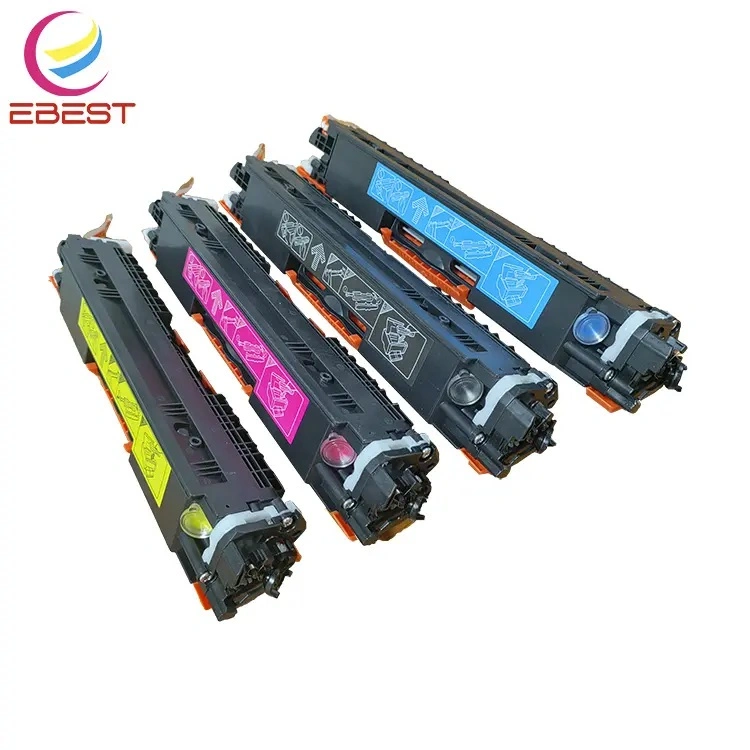 خرطوشة حبر HP CE310 CE310A CE311A CE312A CE313A متوافقة مع Ebest بالنسبة لطابعة الليزر LaserJet PRO Cp1021 CP1025 1025 1025nw