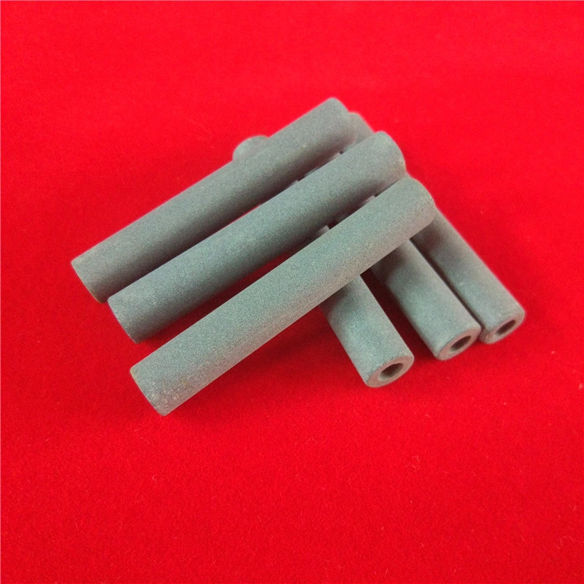 Custom Pressureless Sintering Wear Resistant Porosity Silicon Carbide Porous Ceramic Bushing