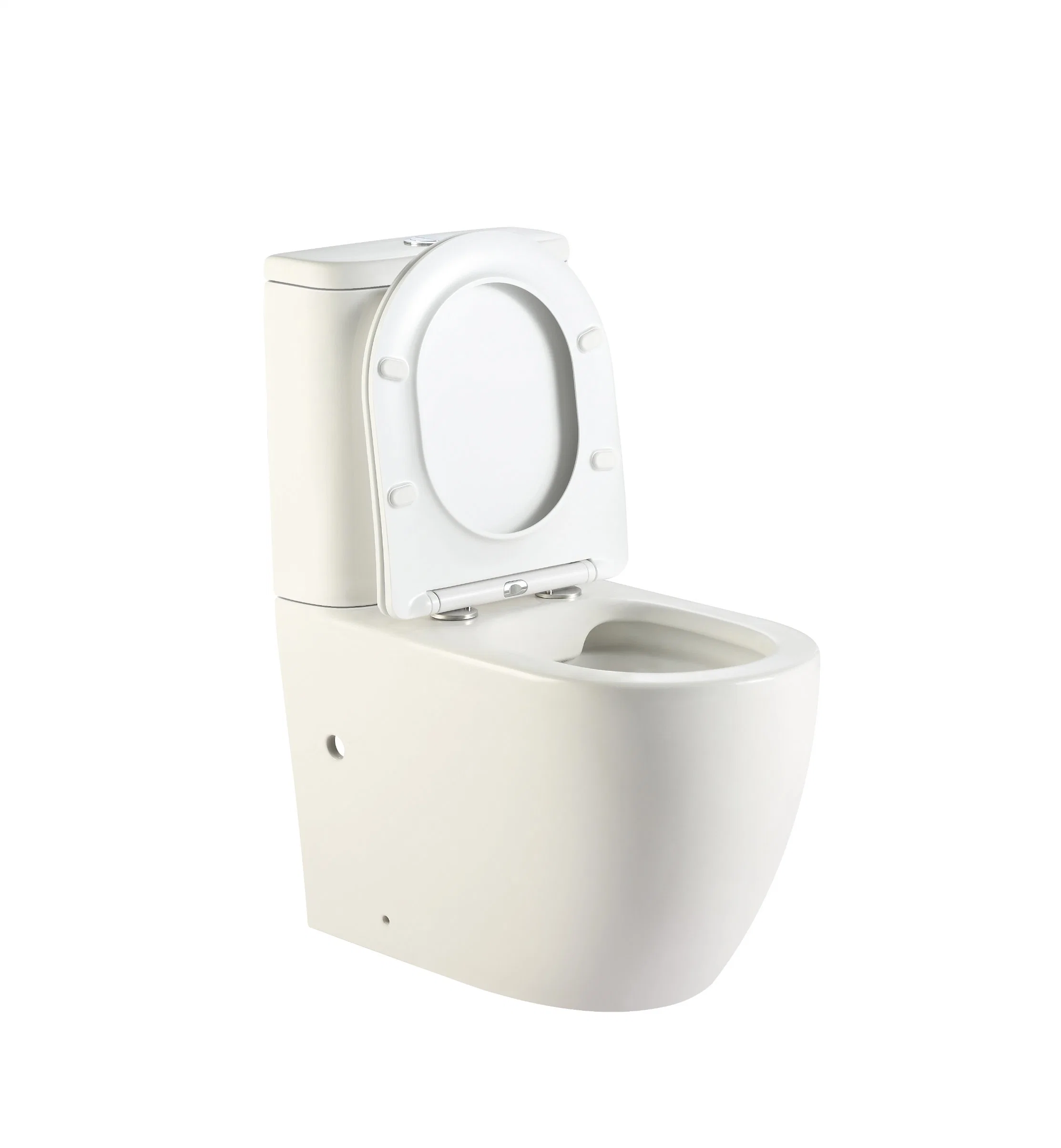 Wholesale/Supplier Distributor Sanitary Ware Two Piece Toilet Glossy White Wc Toilet