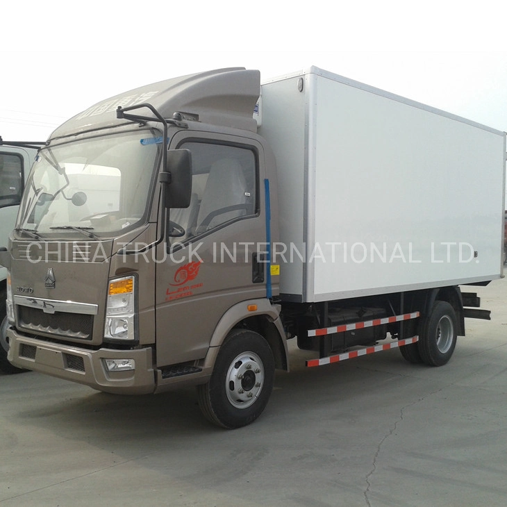 Sinotruk HOWO Euro2 116CV 4X2 camión frigorífico