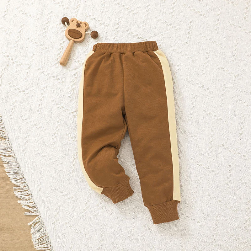 Neue Jungen Mädchen Kinder Pullover Anzug Baumwolle Herbst Winter Baby Kleidung Set Lässige Kinderkleidung