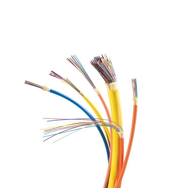 Indoor Singlemode Multimode Cable Bundle Distribution Breakout Optic Fiber Cable