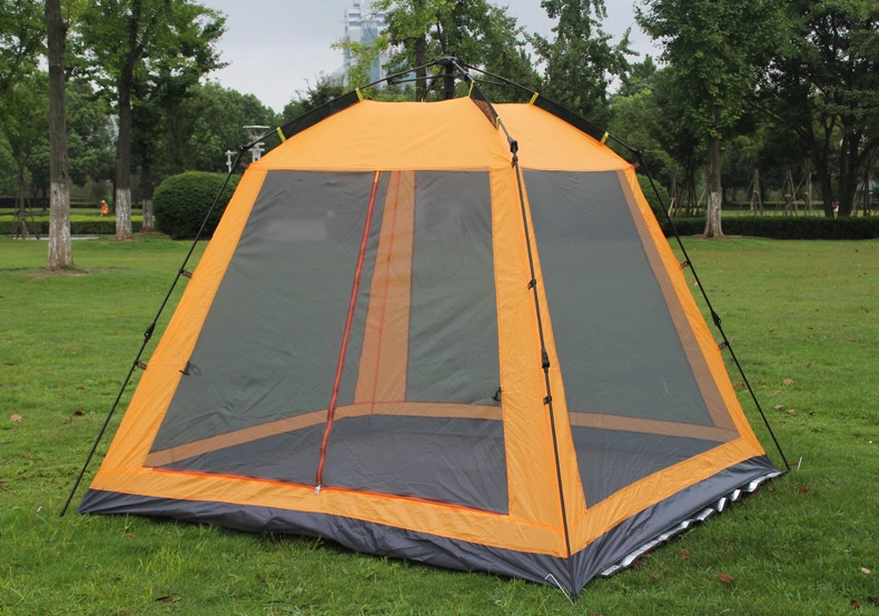 Camping Exterior de alta qualidade Máquina Automática de Disco Duplo Tenda Shell