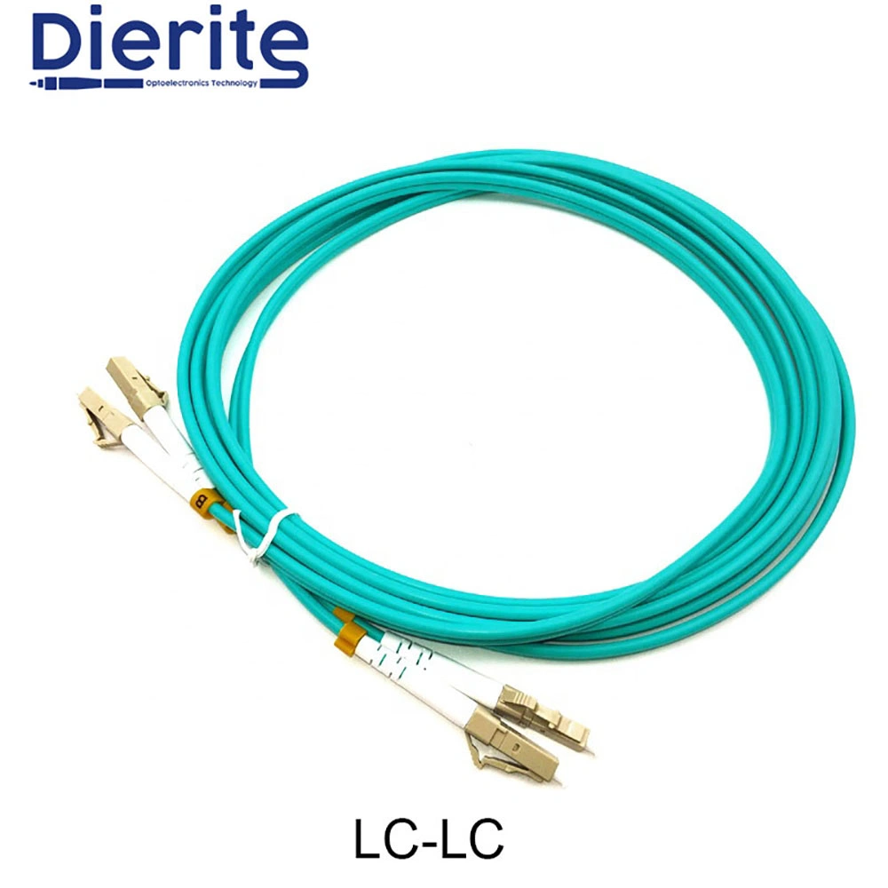 Modo multimodo, estable y fiable, Om3om4 LC SC FC St Cable de conexión de fibra óptica