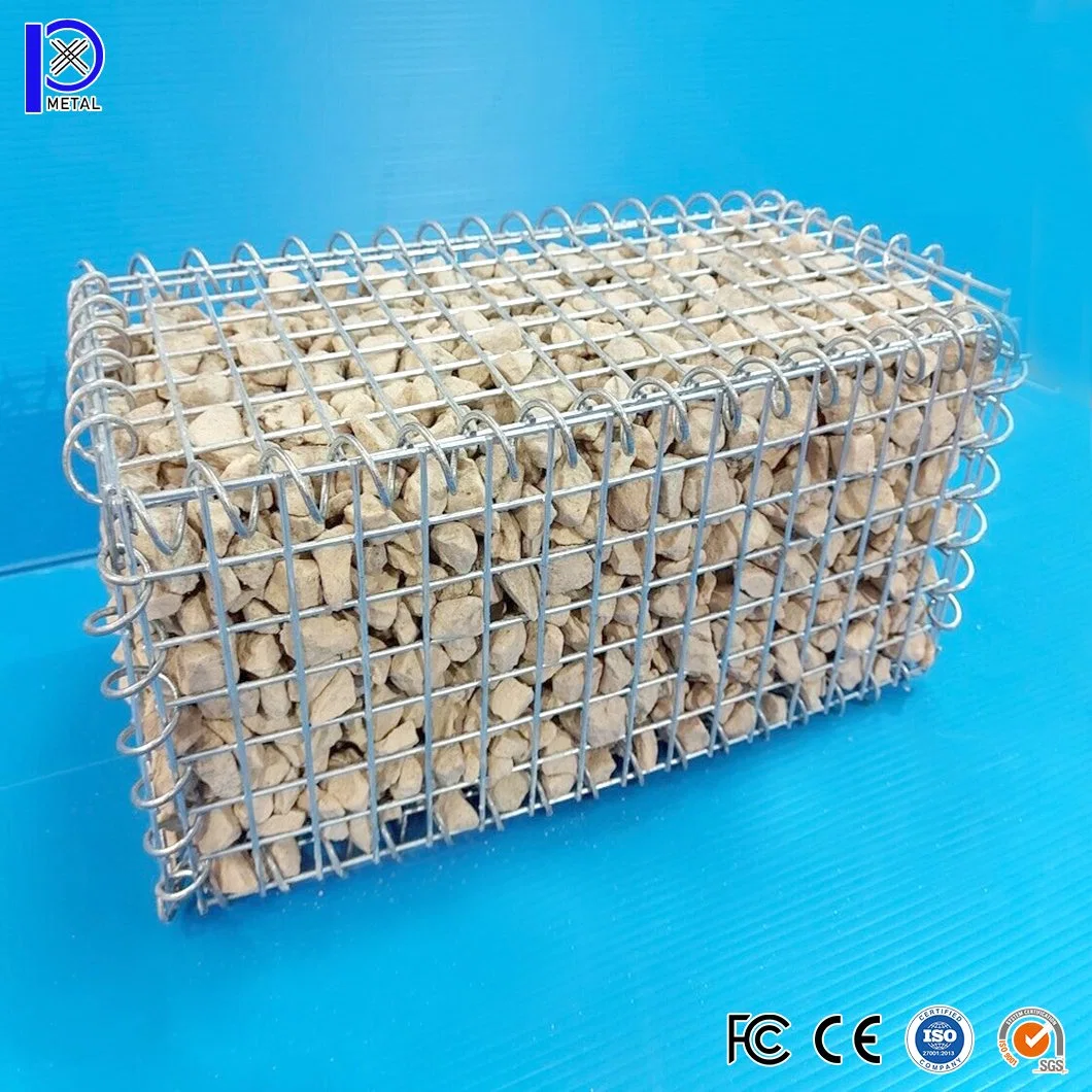 Pengxian Canada Welded Wire Mesh Panel China Manufacturers 150X100X50 Cm Welded Gabion Box Spring Weaving Used for Gabion Blast Wall