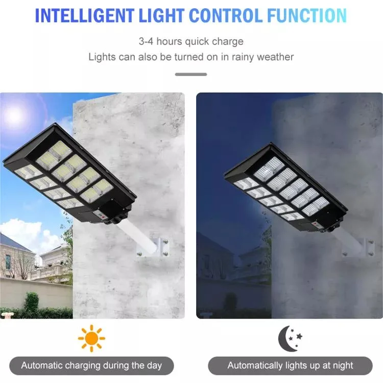 Energy Saving Street Light Lithium Battery Waterproof IP66 Super Bright Solar Street Light Streetlight Outdoor Solar Light