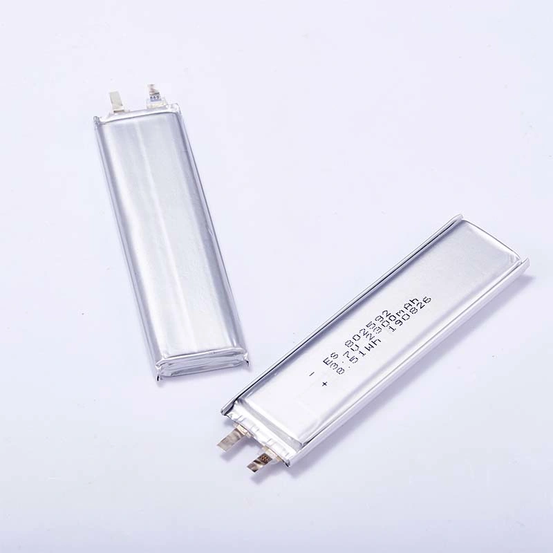 Rechargeable Lipo Battery 3.7V 802592 2300mAh Lithium Ion Cells Battery for Wearable Watch