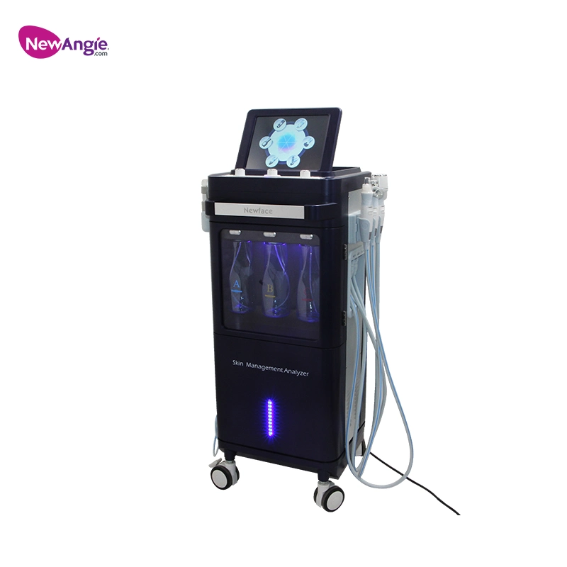 Oxygen Injection Jet Peel Facial Rejuvenation Arrivals Whitening Ultrasonic Machine RF Skin