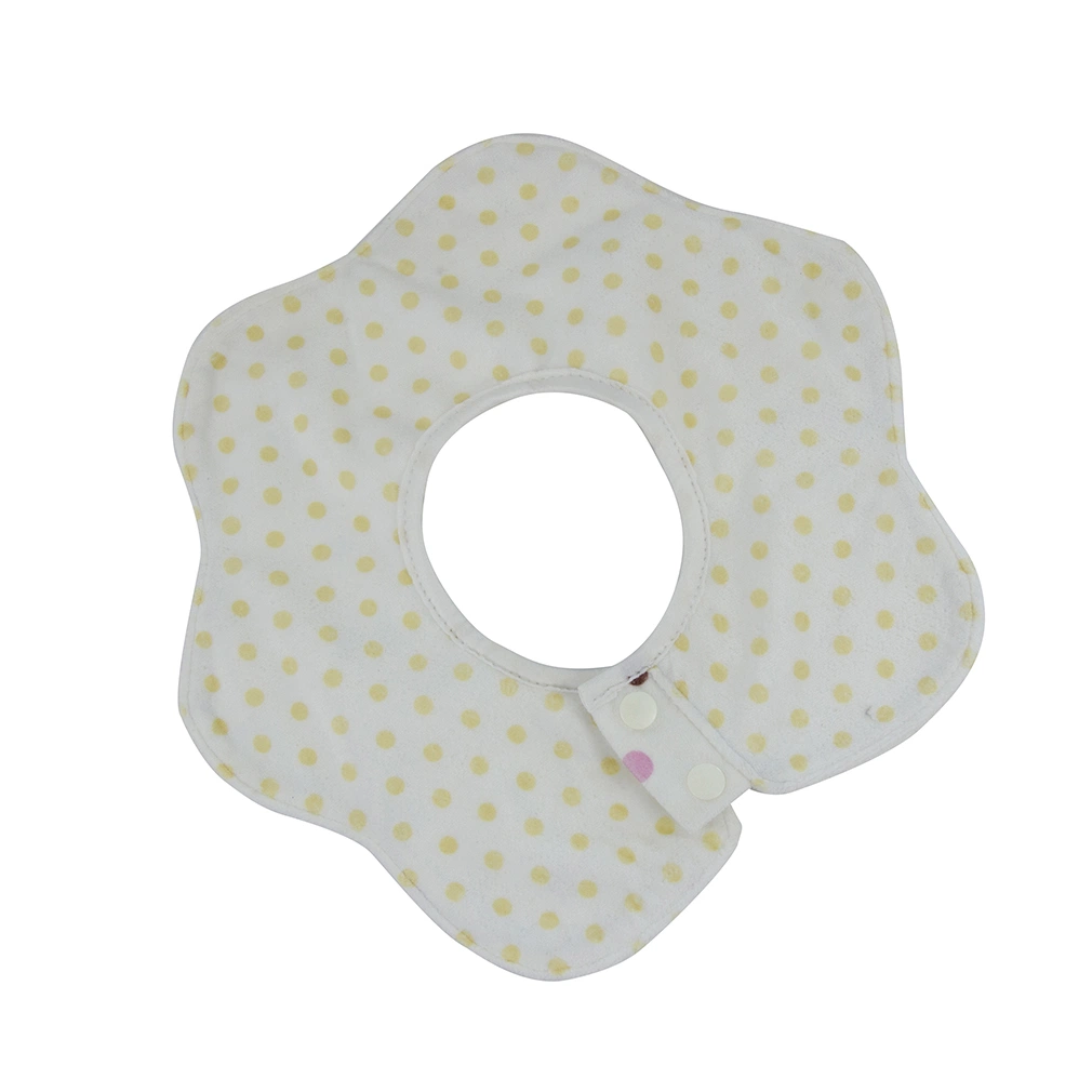 Sublimation Polyester Blank White Baby Bibs Custom DIY