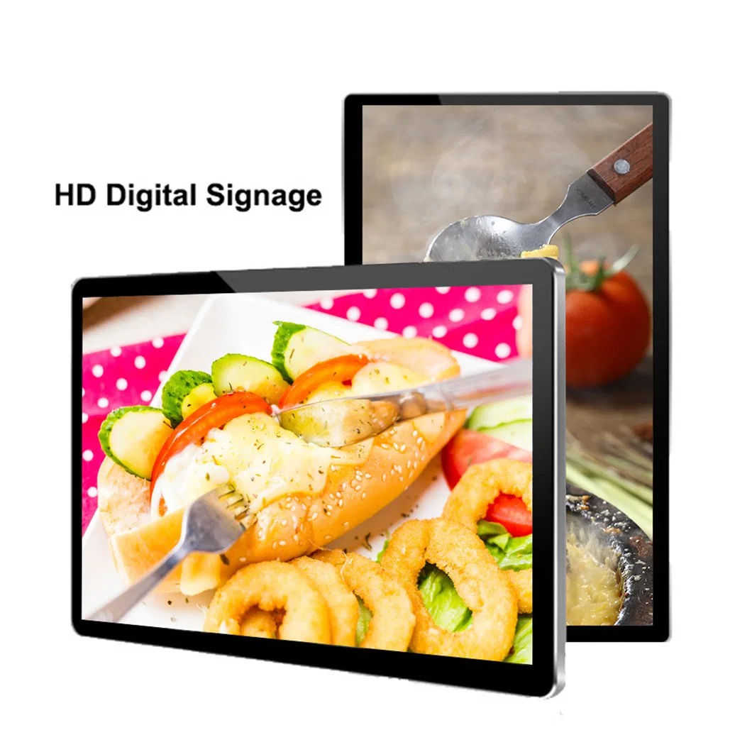 19 Inch Wall Mounted Advertising Display TV Elevator LCD Display OEM Android Kiosk Tablet PC